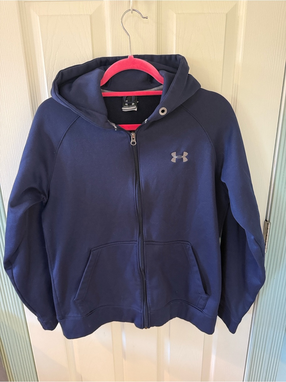 Under Armour Navy Blue Men’s Zip-Up Hoodie